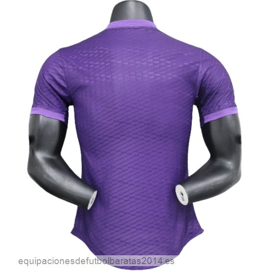 Nuevo Especial Jugadores Camiseta Real Madrid 2024 Purpura Baratas